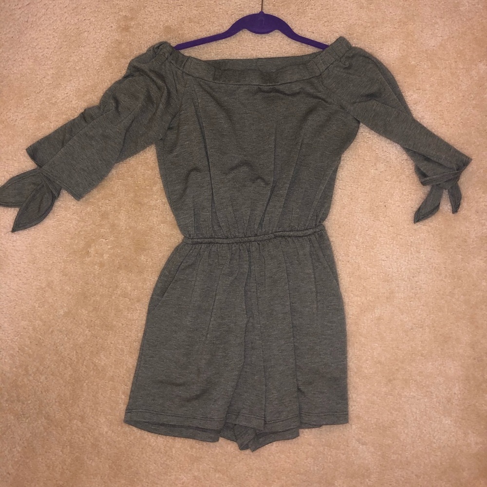 Olive Green Romper